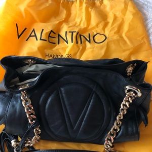 Black handbag